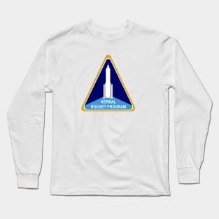 Kerbal Rocket Program logo Long Sleeve T-Shirt